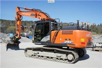Hitachi ZX210LC-6 with machine control and gear