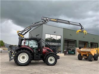 Valtra T154 Active C/W Roof Mounted Kelsa 500T Forestry C