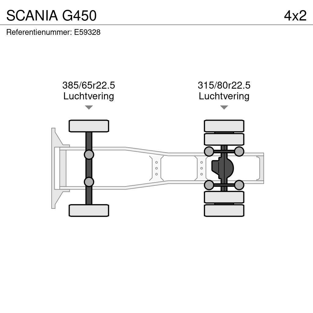 Scania G450 Vetopöytäautot