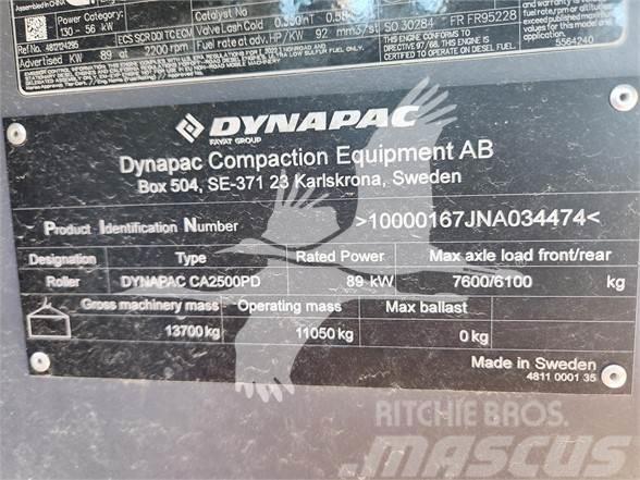 Dynapac CA2500PD Yksivalssijyrät