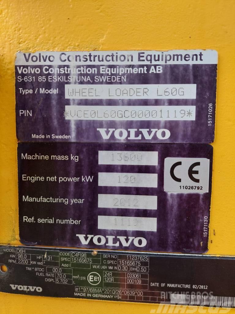 Volvo L 60 G Wheel loaders