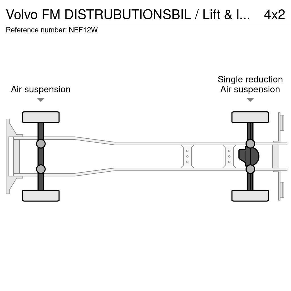 Volvo FM DISTRUBUTIONSBIL / Lift & lucka. Umpikorikuorma-autot