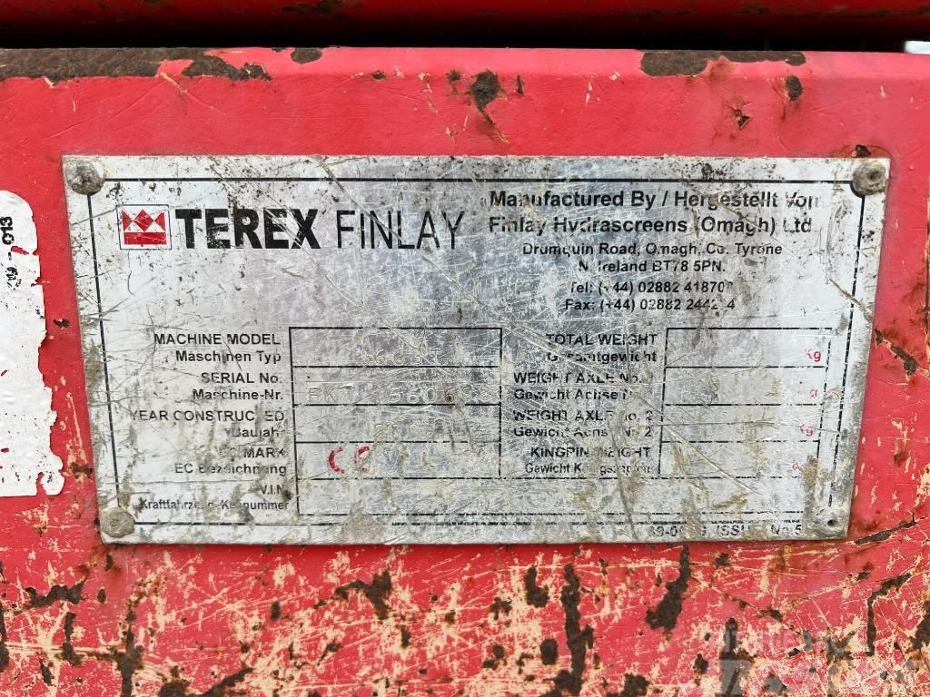 Terex Finlay 663T - New Conveyor / Good Condition Mobiiliseulat