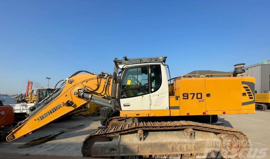 Liebherr R 970 SHD Crawler excavators