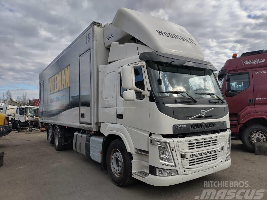 Volvo FM500 6x2 8,2m Vak FRC kori, Carrier kone Temperature controlled trucks