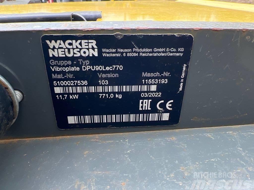 Wacker Neuson DPU90Lec770 Tärylevyt