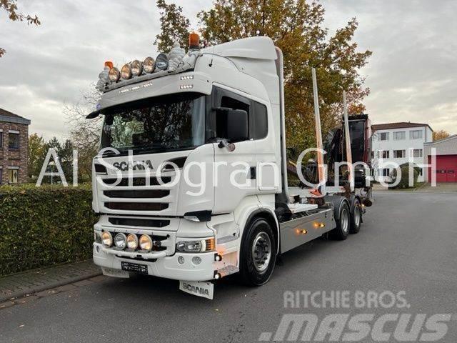 Scania R730 V8 6X4 Hiab 1080/Retarder/Euro 5 EEV Timber trucks