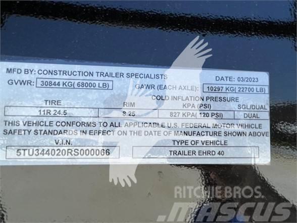  CONST TRLR SPEC EHRD40 Tipper trailers