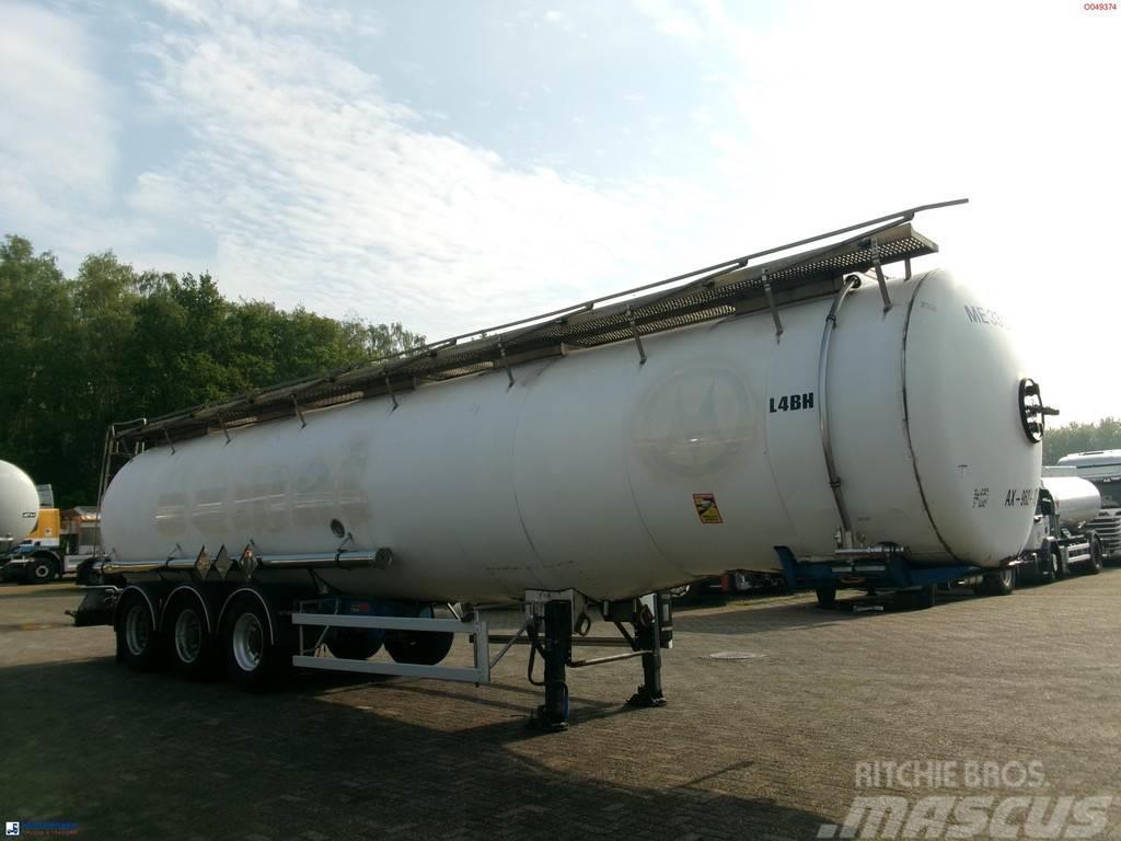 Magyar Chemical tank inox L4BH 34 m3 / 1 comp Tanker semi-trailers