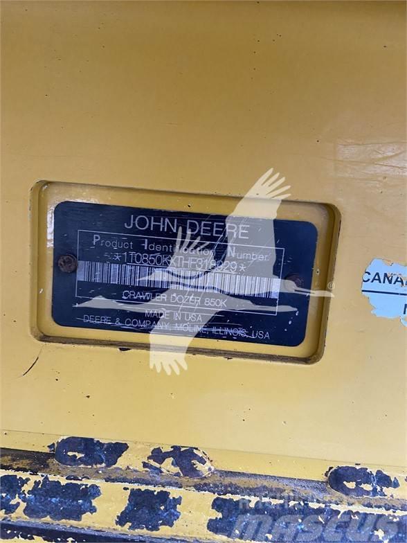 John Deere 850K Telaketjupuskutraktorit