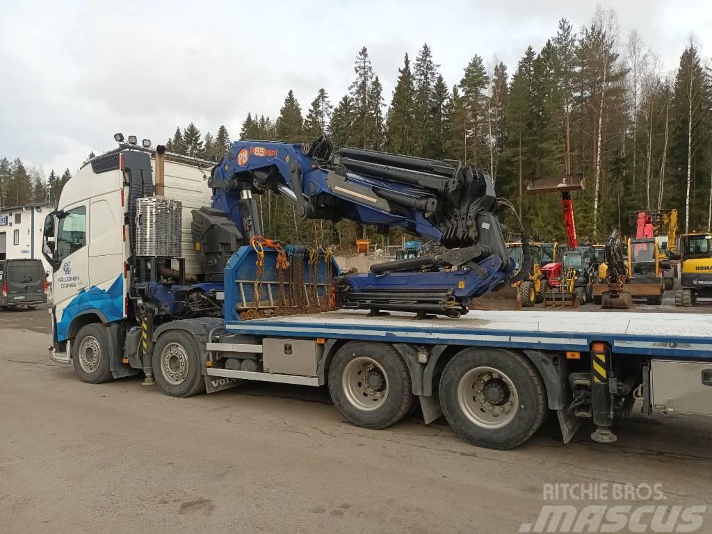 Volvo FH myös vuokralle ilman kuljettajaa Crane trucks