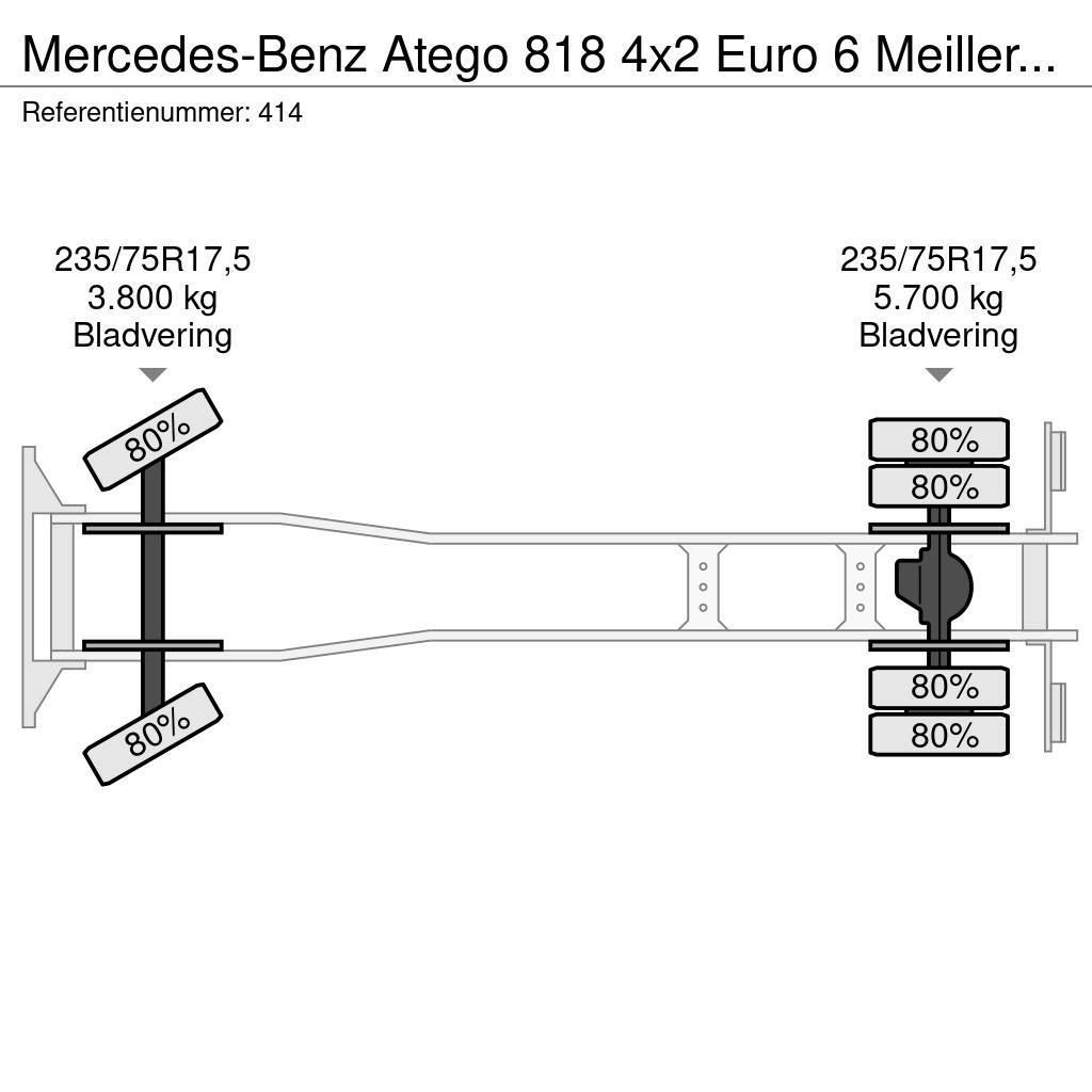 Mercedes-Benz Atego 818 4x2 Euro 6 Meiller 3 Seitenkipper 4 Piec Sora- ja kippiautot