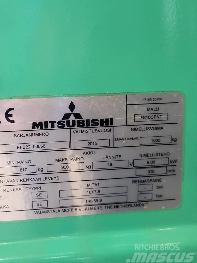 Mitsubishi FB16CPNT " Lappeenrannassa" Sähkötrukit