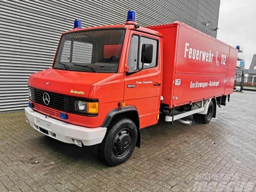 Mercedes-Benz 811 D 4x2 - Feuerwehr - 10.000 KM! Muut autot