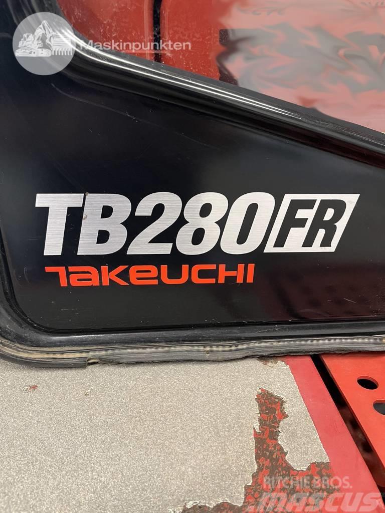 Takeuchi TB280FR Midi excavators  7t - 12t