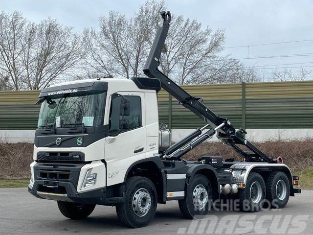 Volvo FMX 460 8x4 Hiab MultLift Abrollkipper Euro6e Hook lift trucks