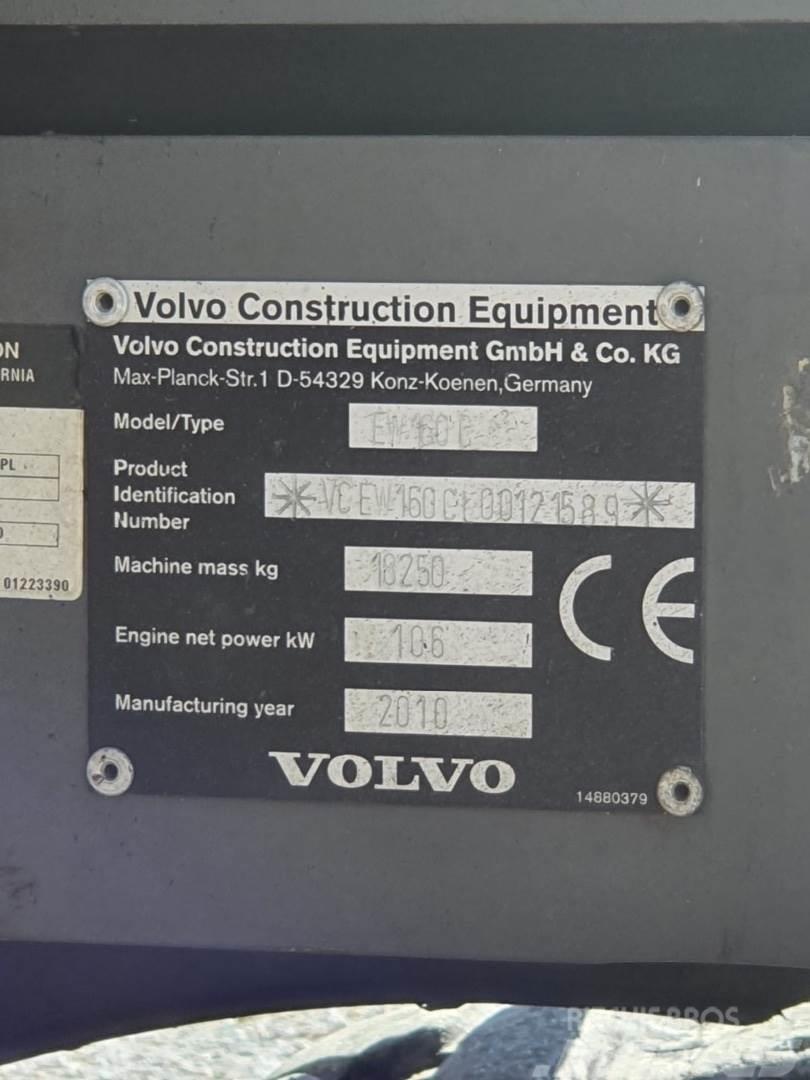 Volvo EW160C Pyöräkaivukoneet