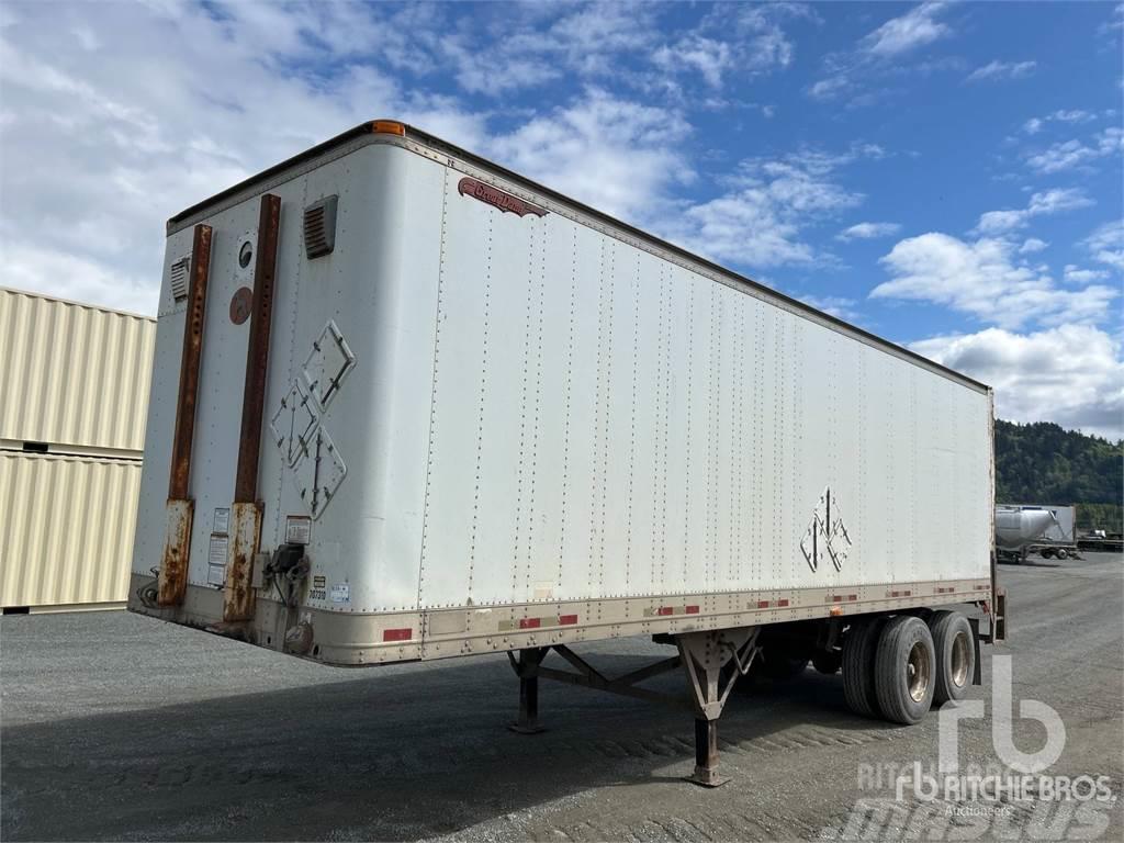 Great Dane 36 ft x 102 in T/A Box body semi-trailers