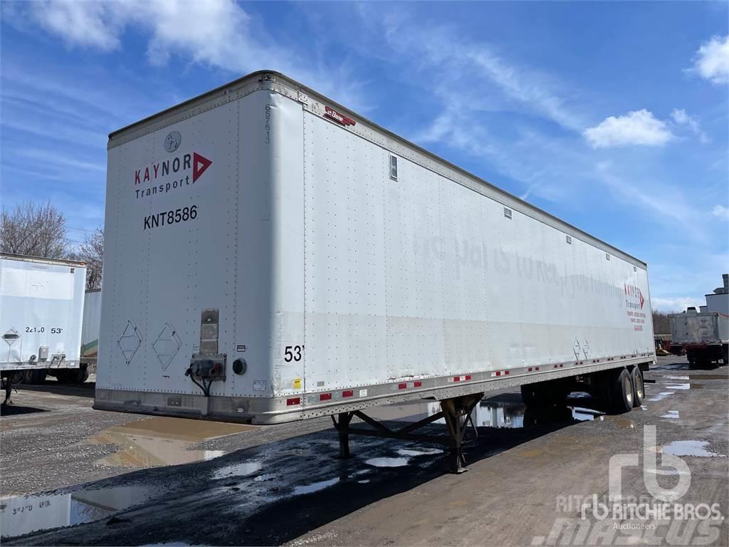 Great Dane 53 ft x 102 in T/A Box body semi-trailers