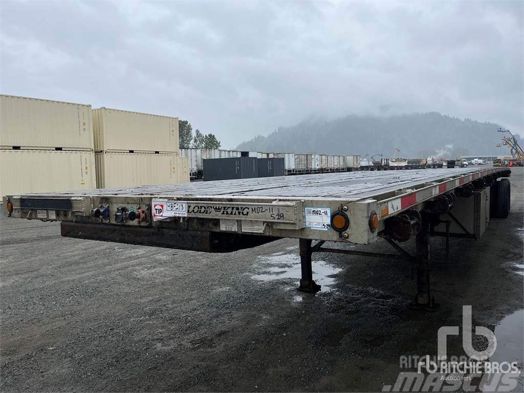 Load King 48 ft T/A Flatbed/Dropside semi-trailers