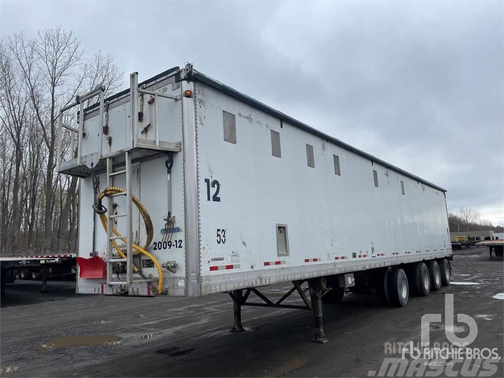Manac 53 ft x 102 in Quad/A Moving Fl ... Wood chip semi-trailers