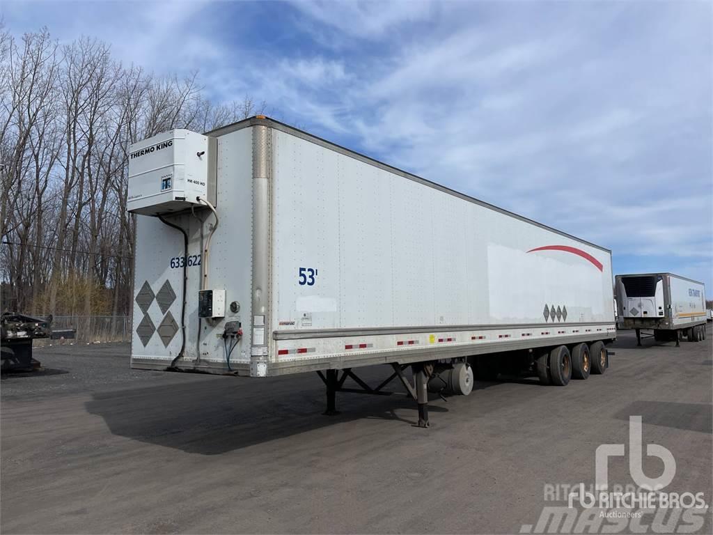 Manac 53 ft x 102 in Tri/A Heated Box body semi-trailers