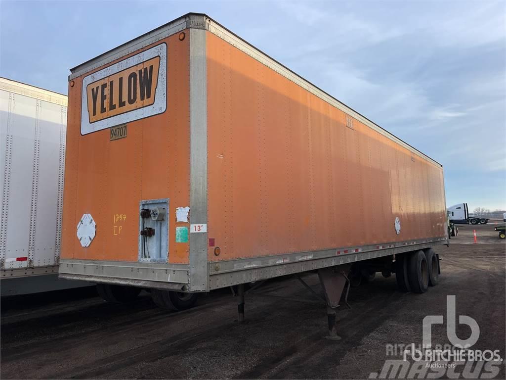 PINES 40 ft x 96 in T/A Box body semi-trailers