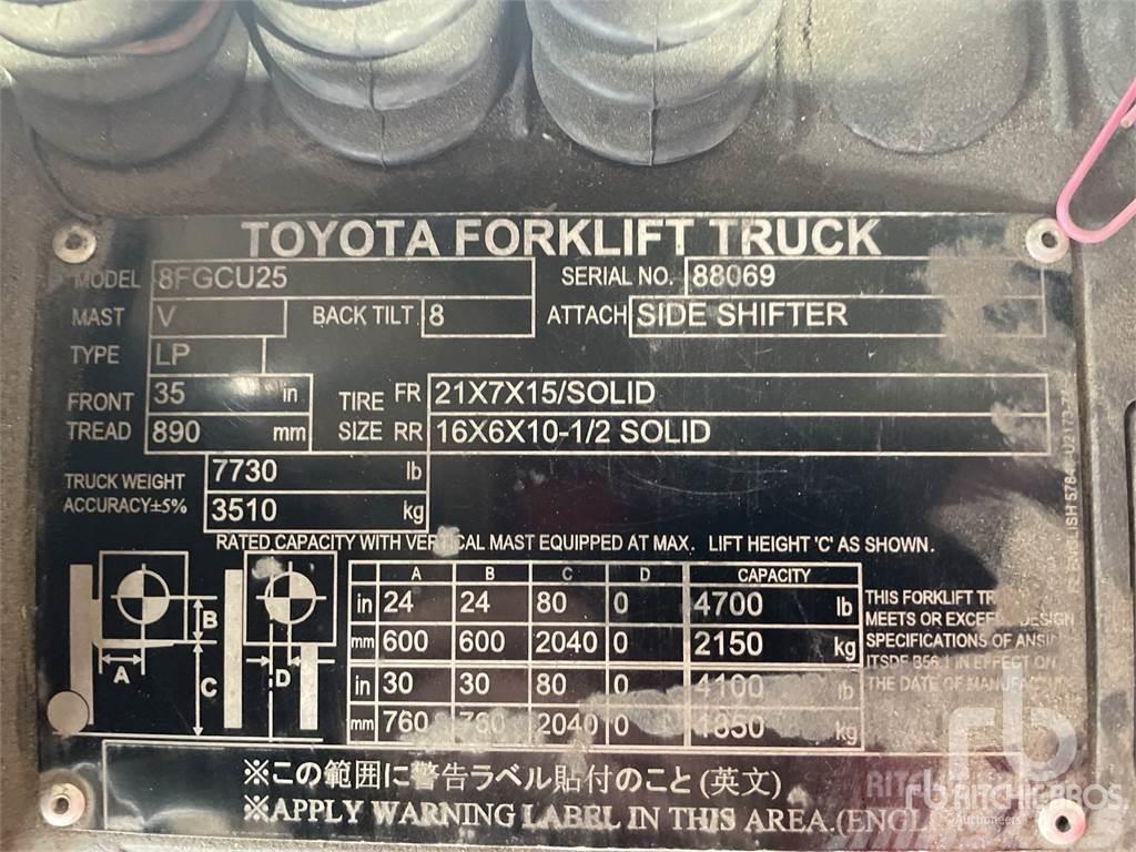 Toyota 8FGCU25 Dieseltrukit
