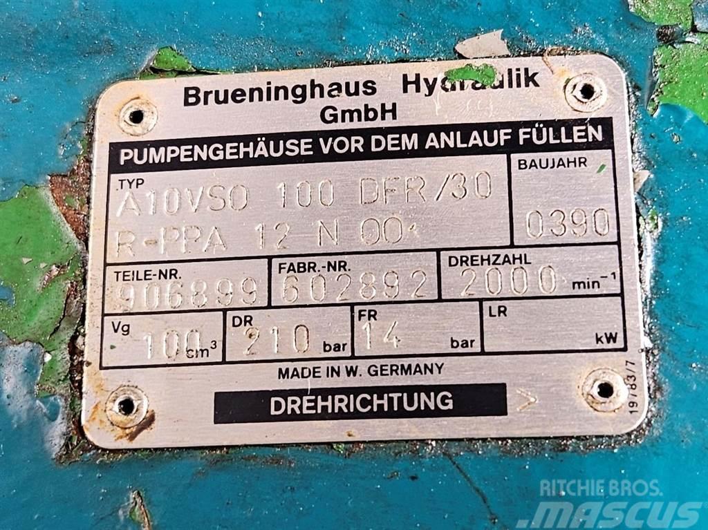 Brueninghaus Hydromatik A10VSO100DFR/30R-906899-Load sensing pump Hydraulics