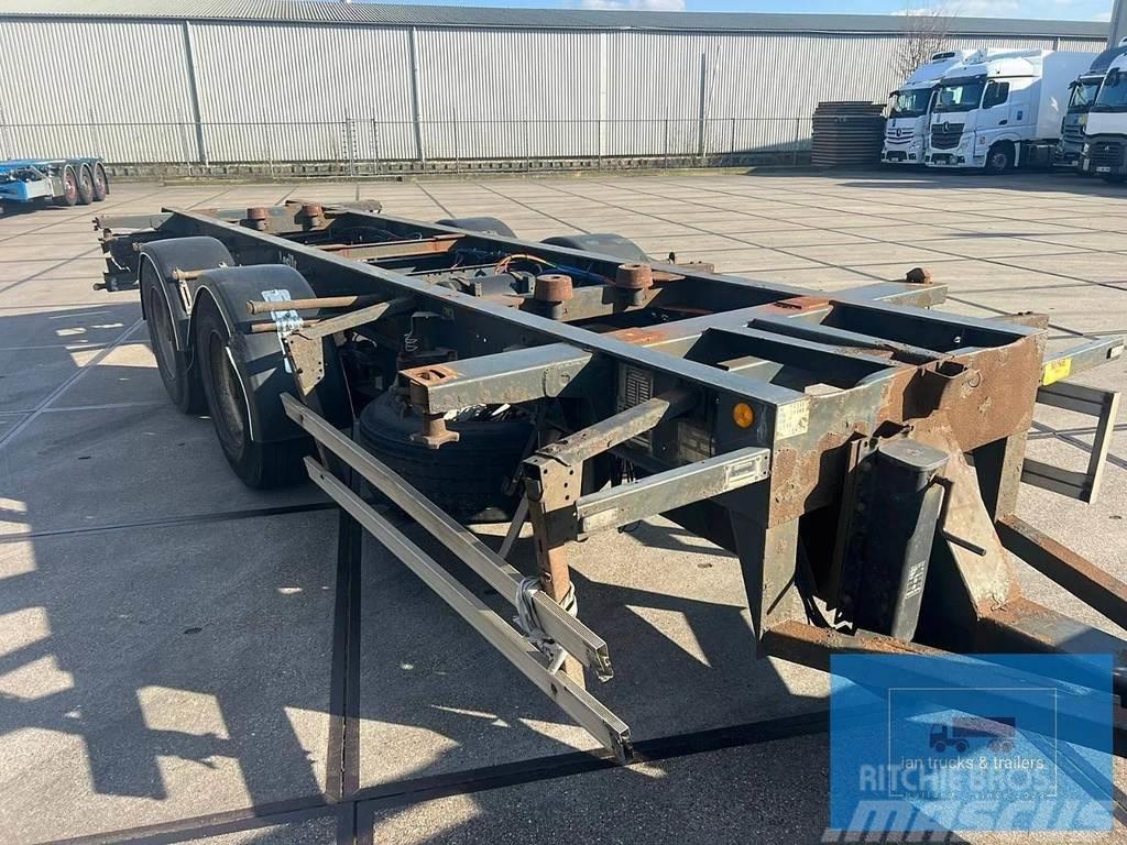 Lecitrailer 2-AXLE BPW BDF CHASSIS 2005 Containerframe trailers