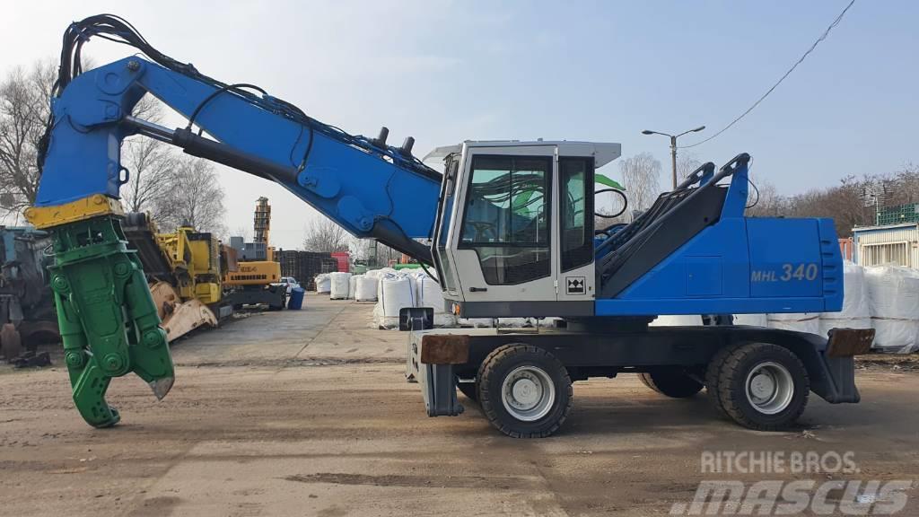 Fuchs MHL 340 D FQC  3to LST MPS 250 scrap shear Waste / industry handlers