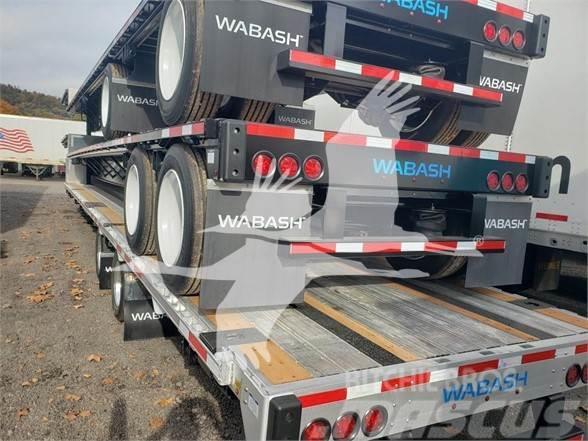 Wabash STEEL DROP -CLOSED TANDEM, HD BEAM - 80,000 LBS I Low loader-semi-trailers