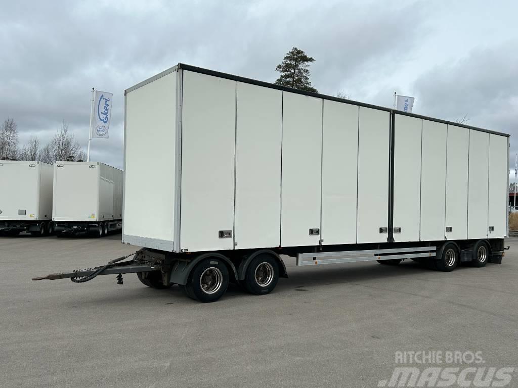 HRD HDA Skåpsläp, Öppningsbarsida,DFC 337 Box body trailers