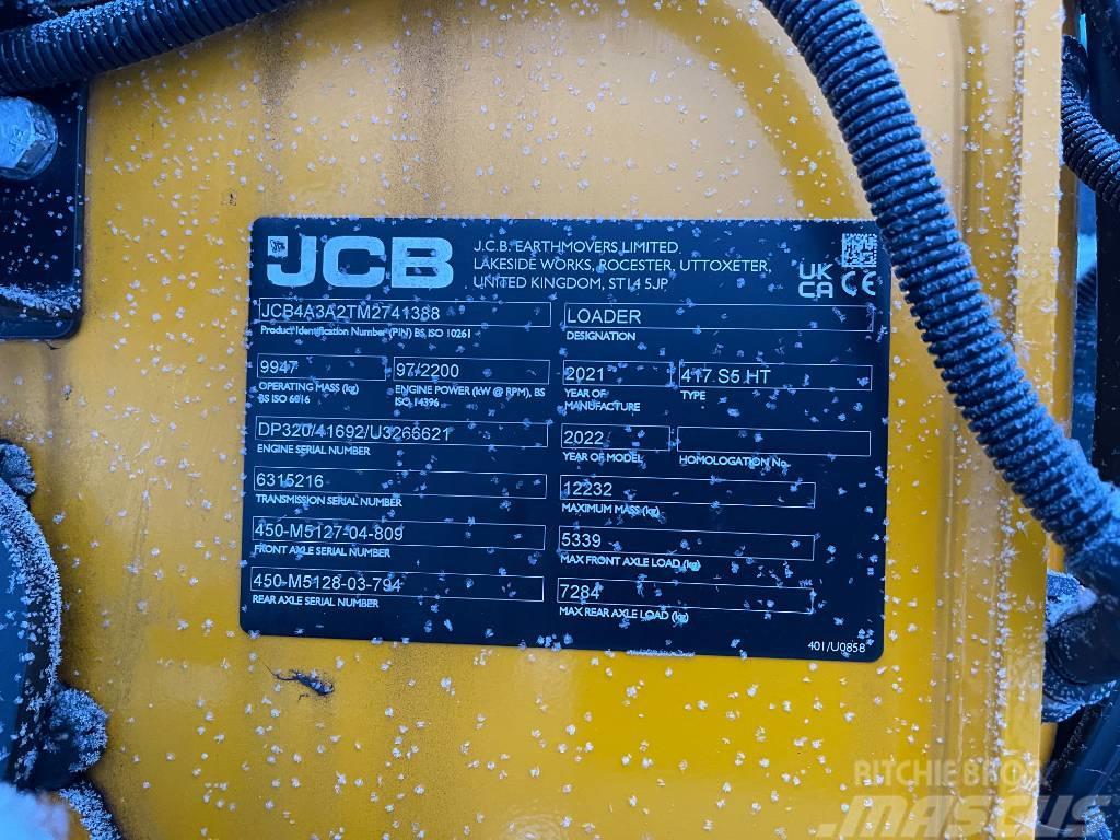 JCB 417 HT Pyöräkuormaaja Wheel loaders