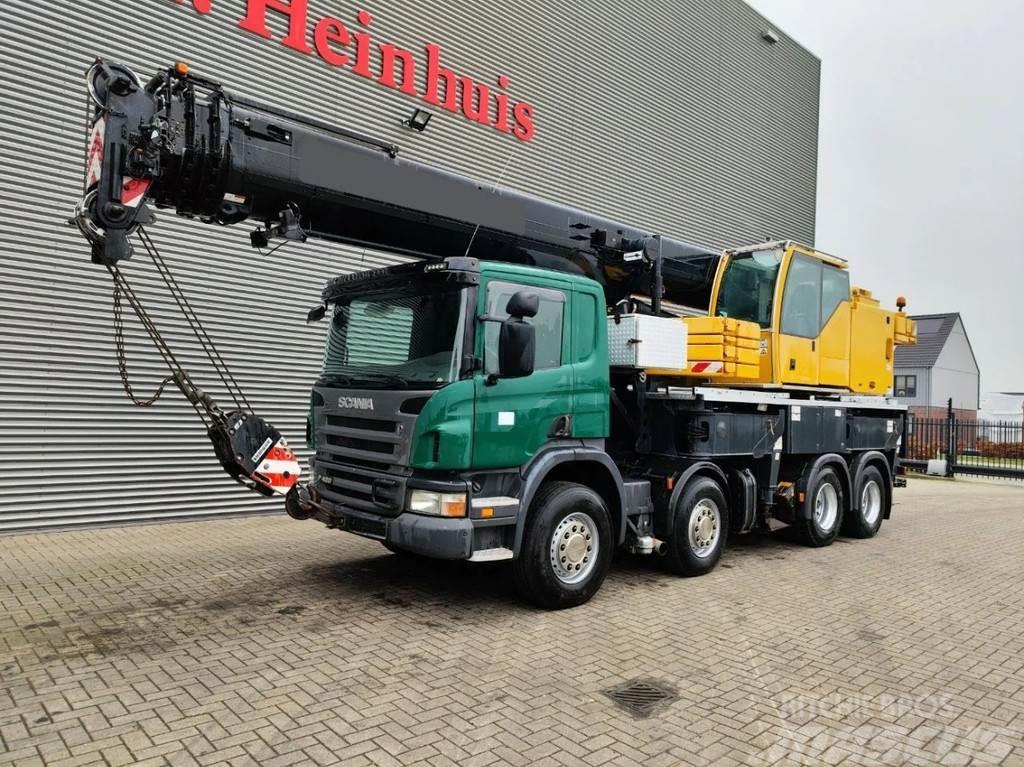 Liebherr LTF 1045-4.1 Scania P420 8x4 Euro 5 German Truck! All terrain cranes