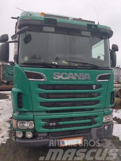 Scania 560 +Laurell Wood chip trucks