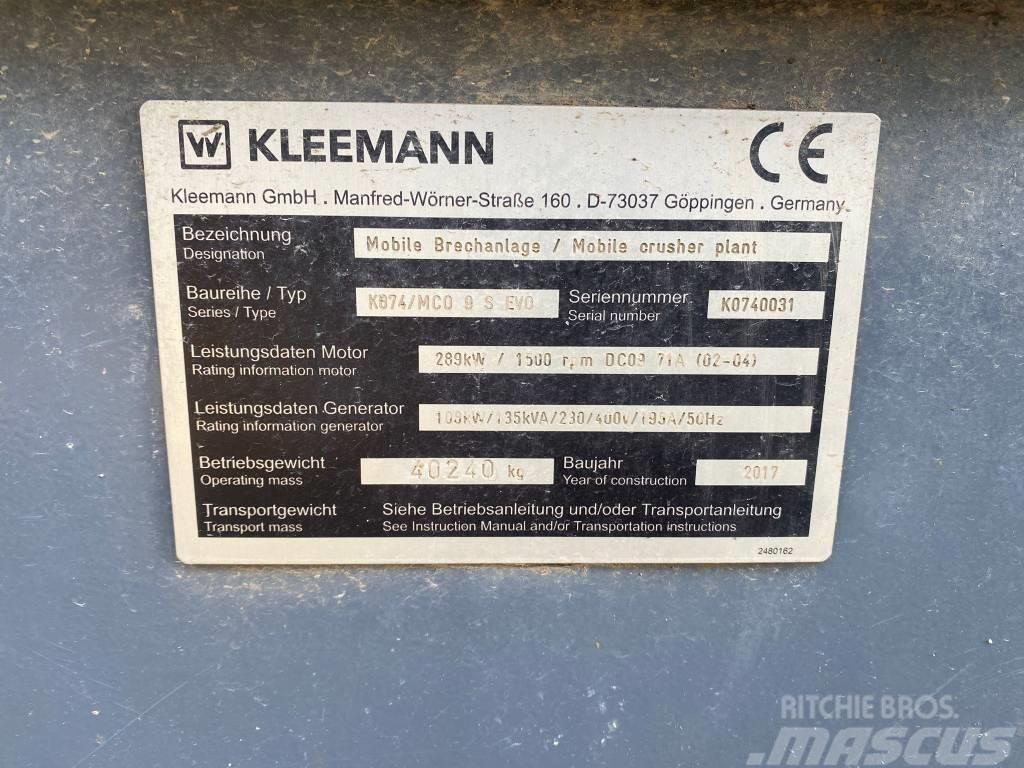 Kleemann MC O9 S EVO Mobile crushers