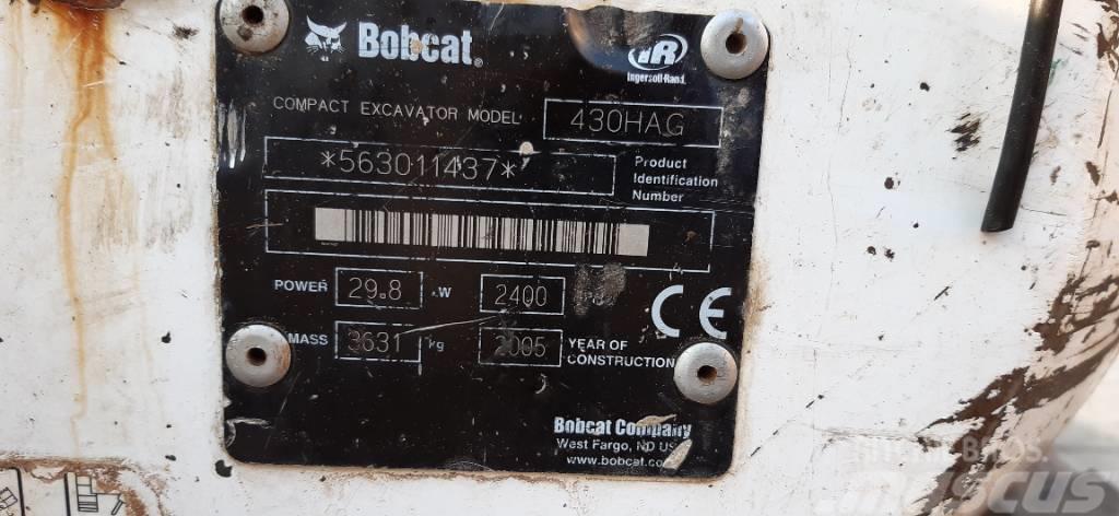 Bobcat 430 HAG Mini excavators < 7t (Mini diggers)