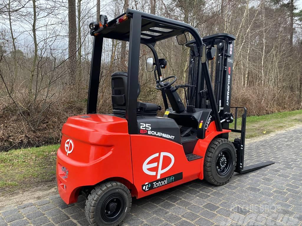 EP EFL253-B 2500 KG TRIPLEX 4800MM MAST Electric forklift trucks