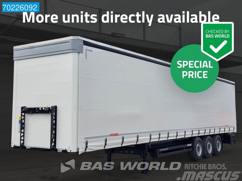 Kögel S24-1 3 axles More Units Available NEW BPW/SAF Lif Curtainsider semi-trailers