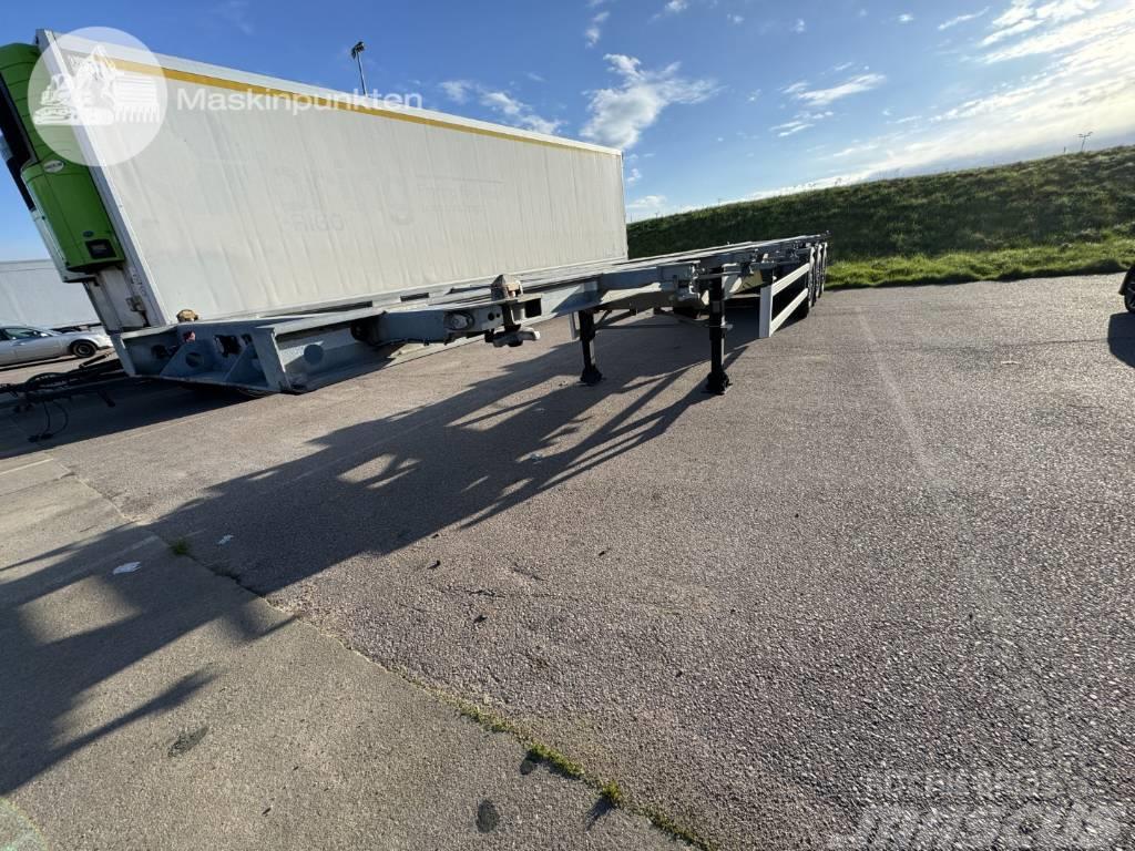 Fruehauf Containertrailer Containerframe semi-trailers