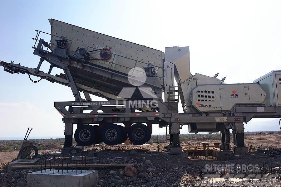 Liming KF1214 Mobile Impact Crusher With Screen Mobile crushers