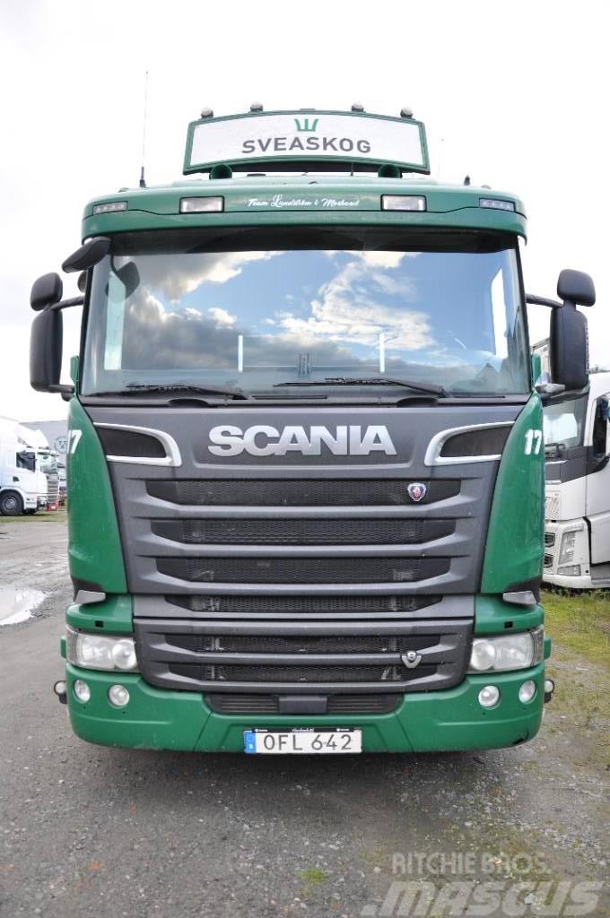 Scania R520 8X4 Euro 6 Timber trucks