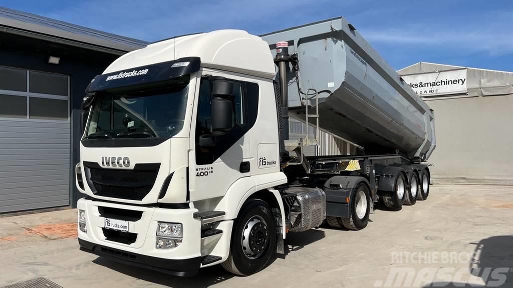 Iveco STRALIS AT440 T400 4X2 tipp. hydr.-retarder-acc Tractor Units