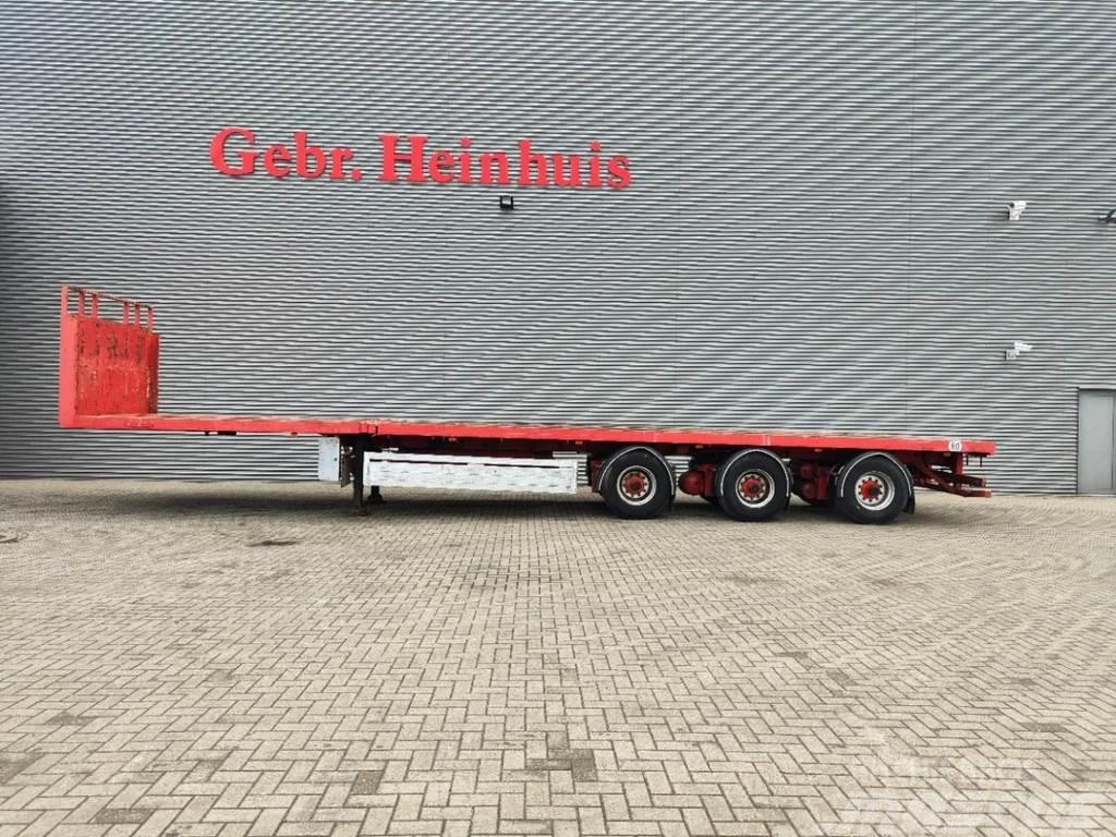 Nooteboom OVB-42-03V 7.95 M Extand. Powersteering! Flatbed/Dropside semi-trailers