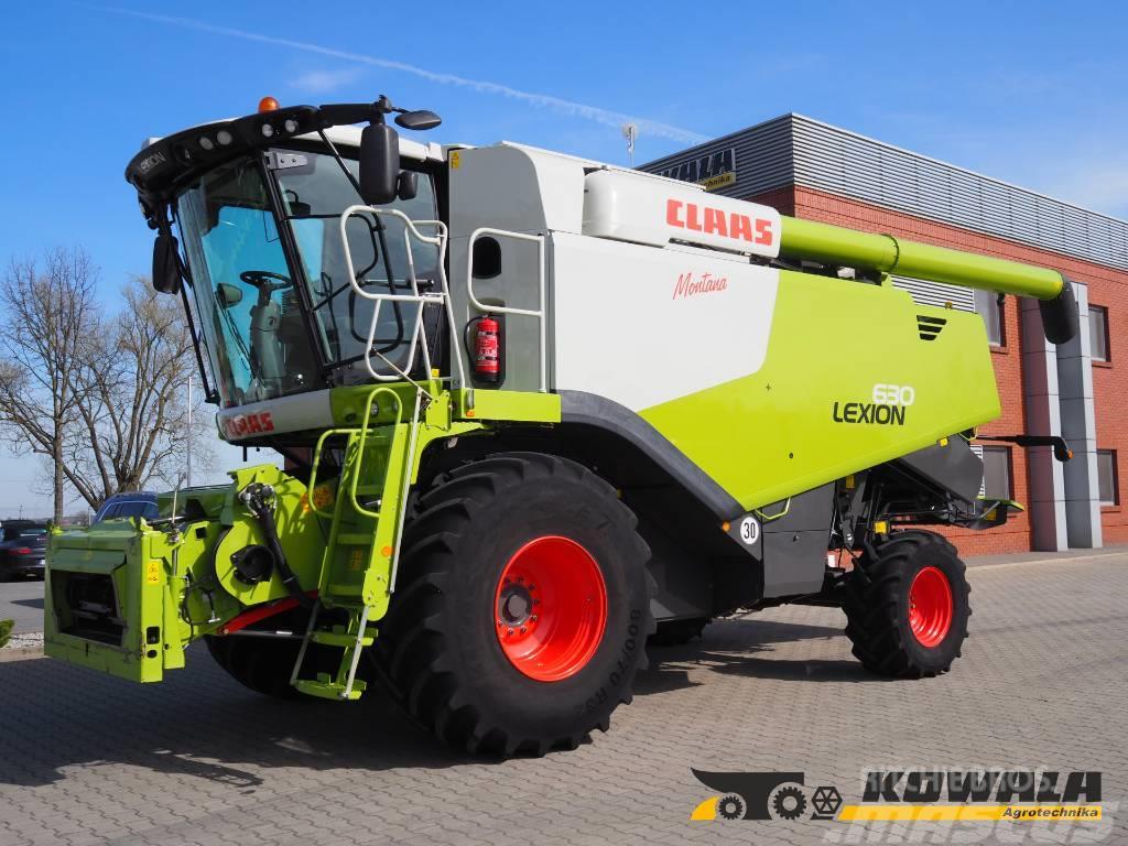 CLAAS Lexion 630 MONTANA 4WD + V680 Combine harvesters
