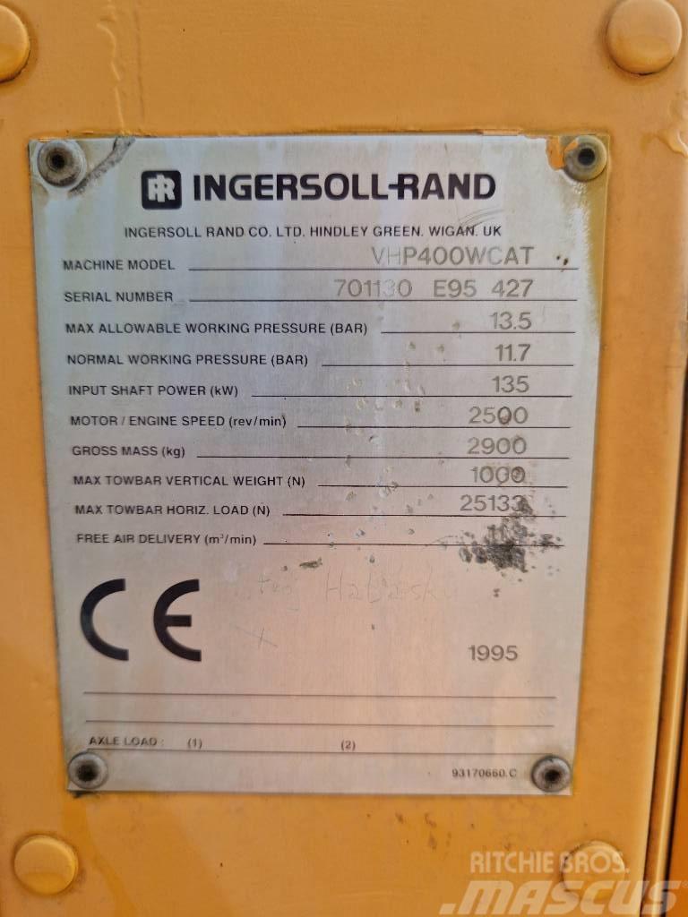 Ingersoll Rand WHP 400 W CAT Compressors