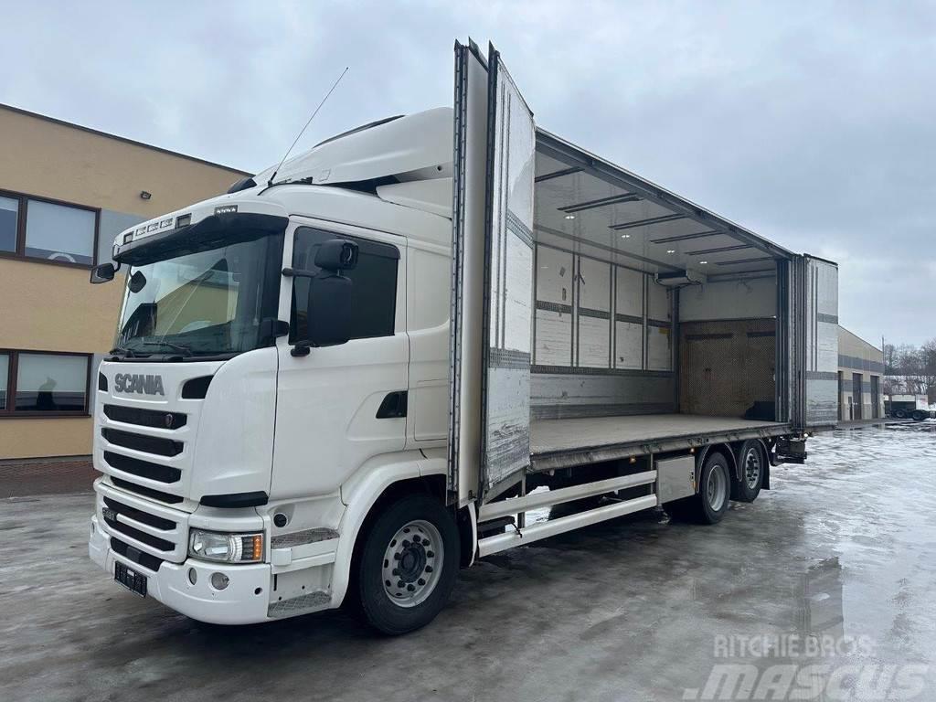 Scania G490 6X2*4 + RETARDER + CARRIER + DOUBLE STOCK Temperature controlled trucks