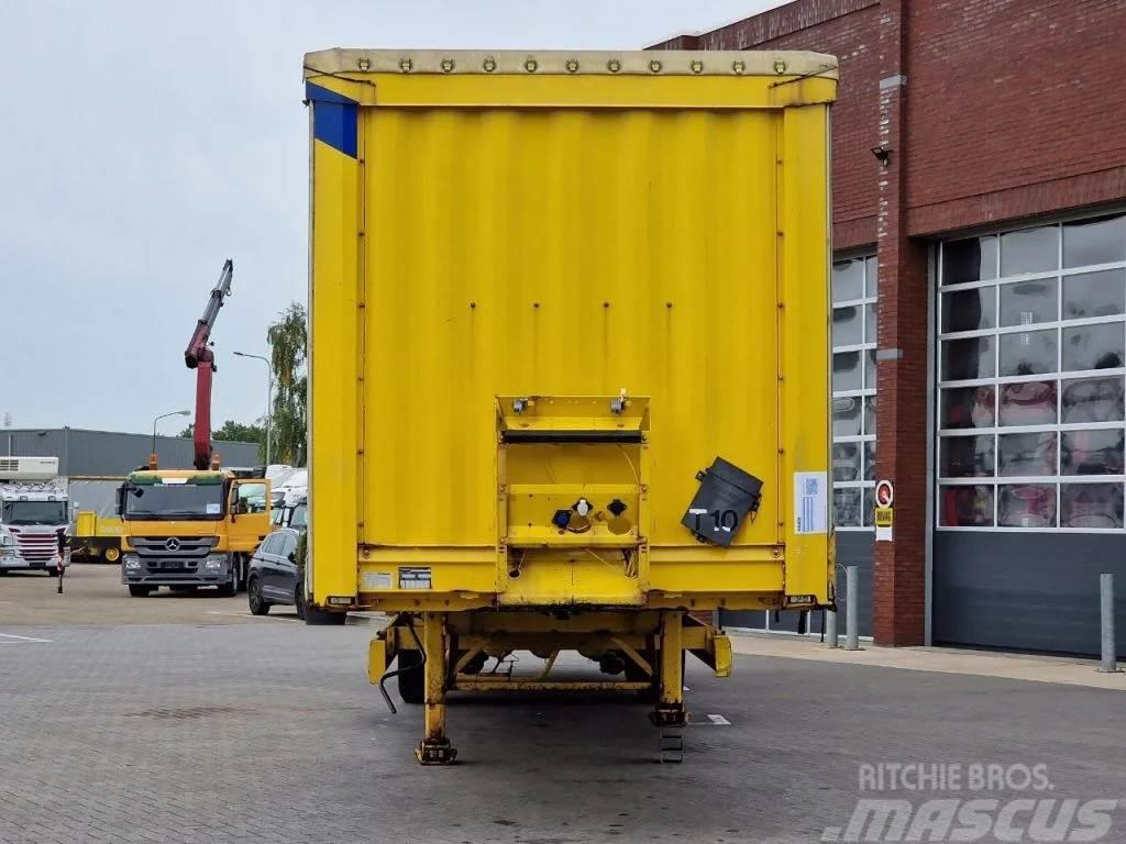 Krone SZ Tautliner - Steering axle - BPW Axle - Sliding Curtainsider semi-trailers
