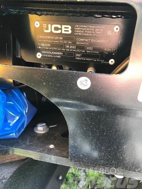 JCB 8029CTS Mini excavators < 7t (Mini diggers)